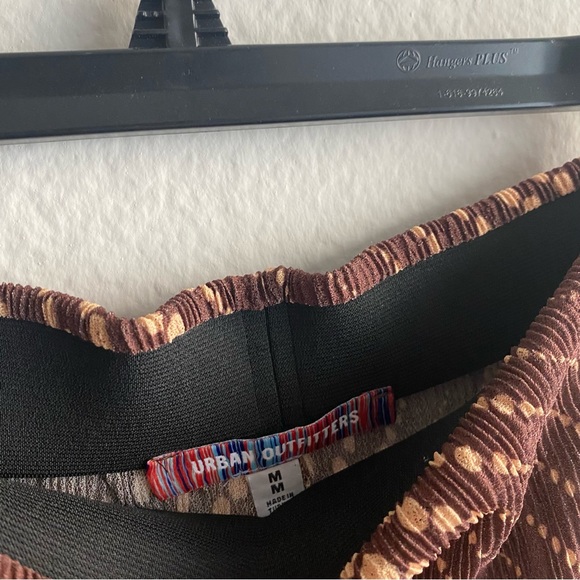 Flowy sheer brown pants from Urban Outfitters - Picture 4 of 4